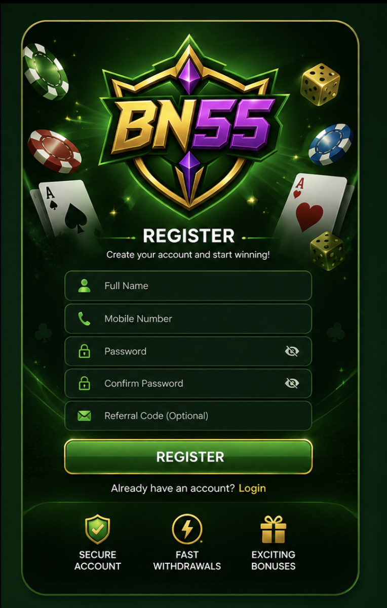B55 Game Register